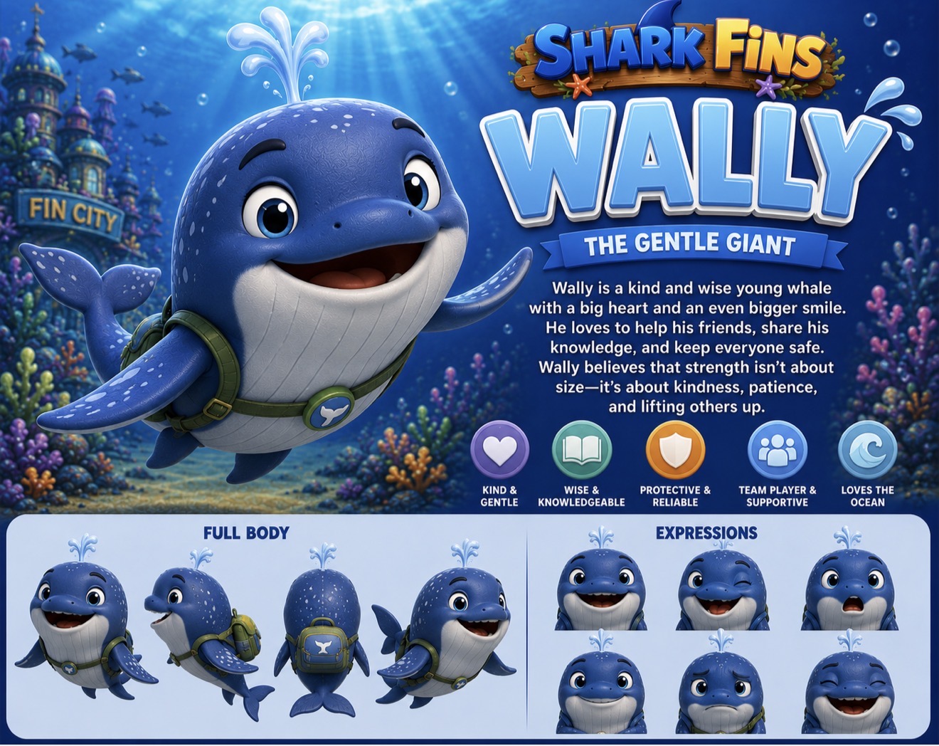 Wally, The Gentle Giant, character sheet